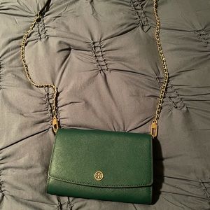 Green Tory Burch cross body